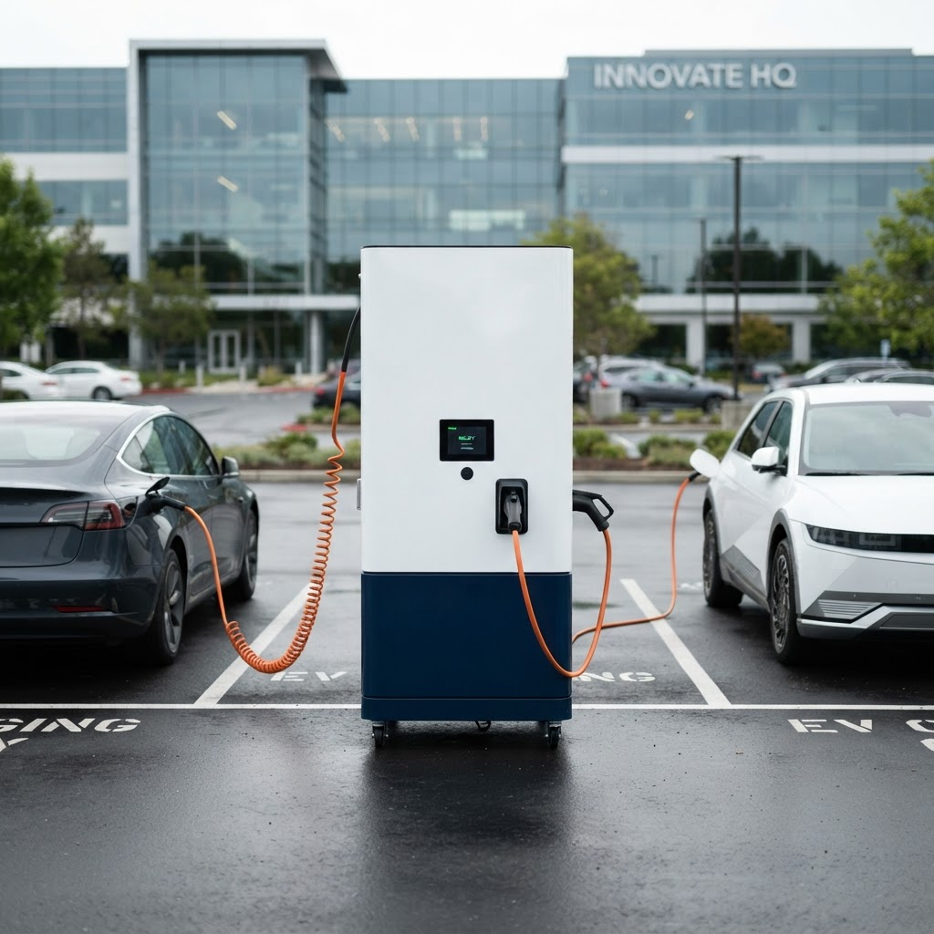 Charge while you work.